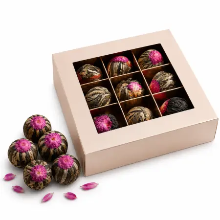 Zestaw herbat kwitnących 9 szt bez logo
